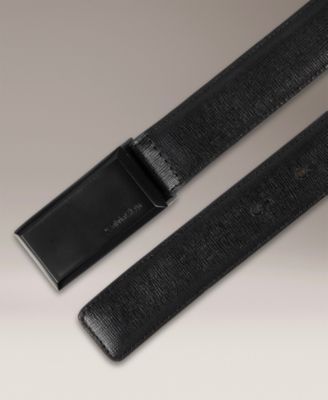 Мужские ремни Calvin Klein Engraved Logo Plaque Belt — фото 2