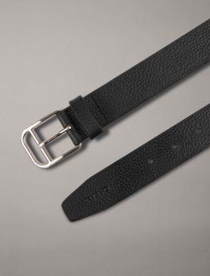 Мужские ремни Calvin Klein Pebble Leather Harness Belt — фото 2