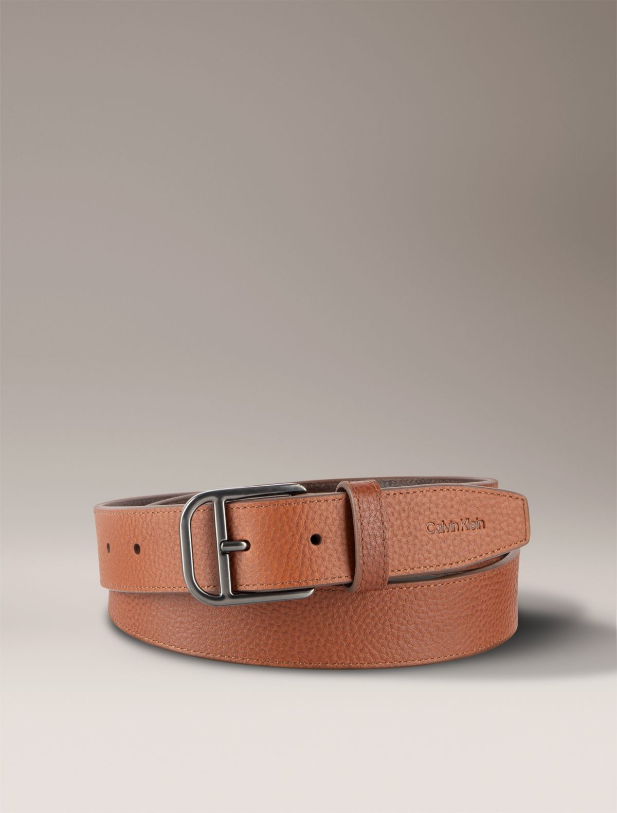 Pebble Leather Harness Belt