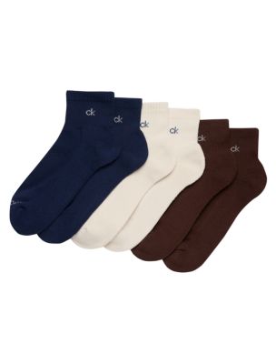 Basic Cushion Quarter 6-Pack Socks, Multi