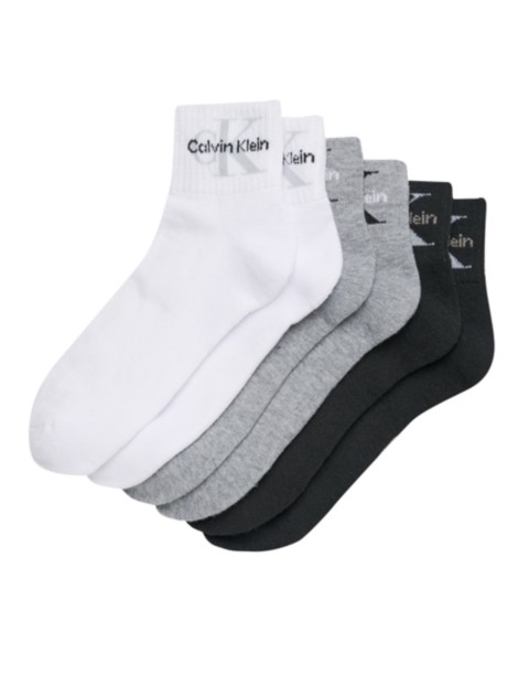 Носки Athletic Assorted для мужчин, махра, 6 шт. — Calvin Klein