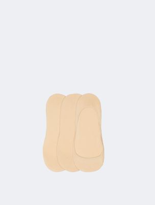 3 Pack Liner Socks, Nude