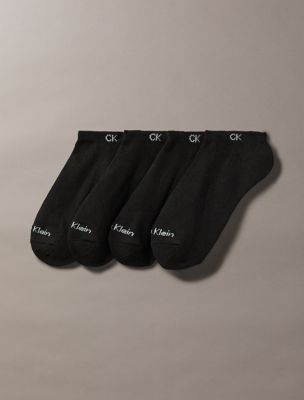 Basic Cushion No Show 6-Pack Socks, Black