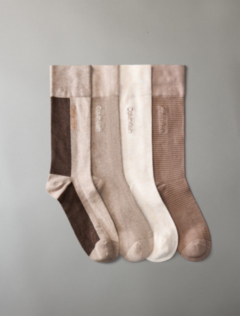 Мужские носки Calvin Klein Colorblock Crew, 4 пары