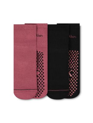 Gripper Cushion High Quarter 2-Pack Socks