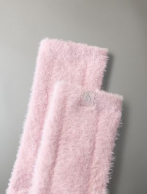 Носки Fluffy, средней высоты, 2 шт. — Calvin Klein, цвет: Чёрный — фото 2
