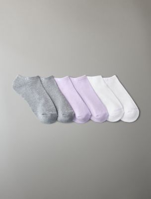 Носки Basic, невидимые под одеждой, 6 шт. — Calvin Klein, цвет: Серый — фото 1