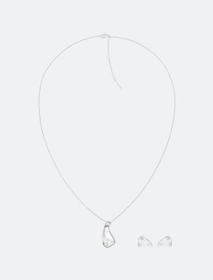 Minimalist Organic Shape Necklace 3