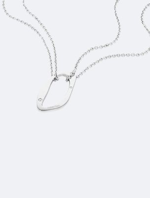 Round Organic Shape Pendant Necklace 2