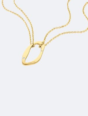 Round Organic Shape Pendant Necklace 2