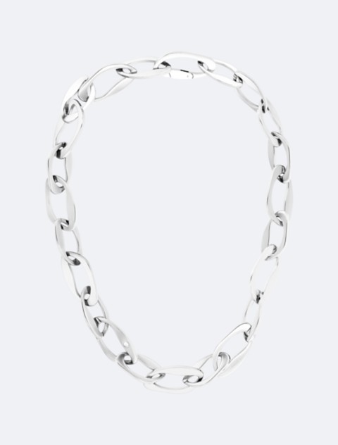 Женские аксессуары Calvin Klein Organic Shape Link Chain Necklace