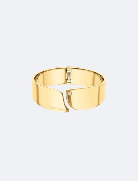 Женские аксессуары Calvin Klein Minimalist Organic Shape Bangle