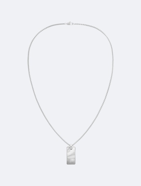 Мужские аксессуары Calvin Klein Organic Rectangle Shape Pendant Necklace