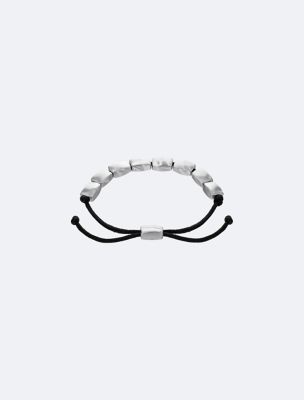 Organic Rectangle Shape Beaded Bracelet - thumbnail 4