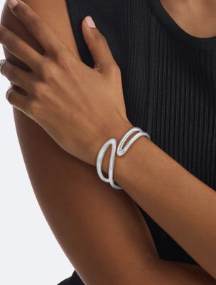 Женские аксессуары Calvin Klein Organic Chain Link Bangle — фото 2
