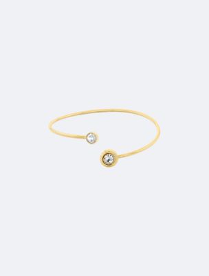 Contoured Bangle, Gold