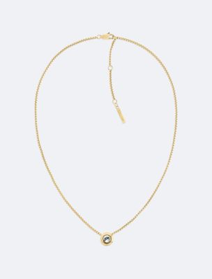 Contoured Necklace, Gold