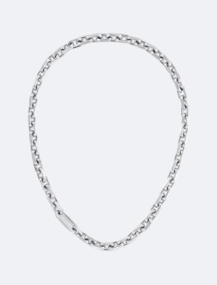 Linked Necklace, Silver