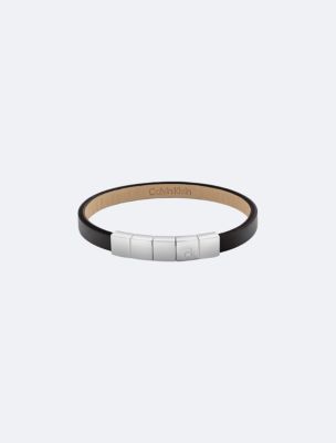 Minimalist Squares Bracelet, Black