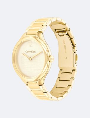 Textured Dial Bracelet Watch - thumbnail 4