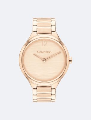 Minimal Link Bracelet Watch, Gold