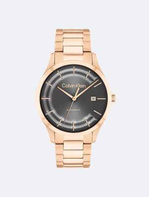 Automatic H-Link Bracelet Watch, Grey
