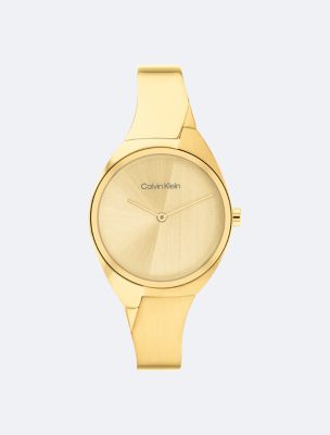 Dynamic Bangle Watch, Champagne