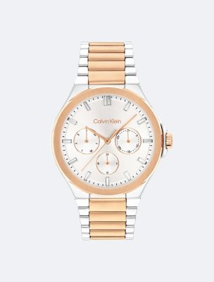 Multifunction Integrated Link Bracelet Watch, White
