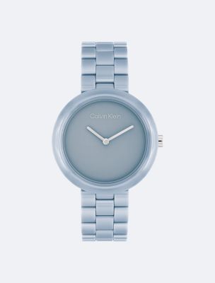 Monochromatic Ceramic Case Watch, Blue