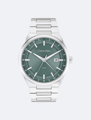 Architectural Multifunction Watch, Green
