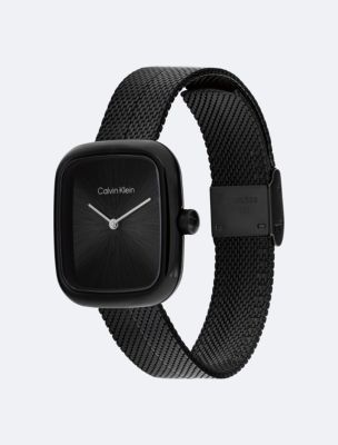 Женские часы Calvin Klein Curved Mesh Watch — фото 2
