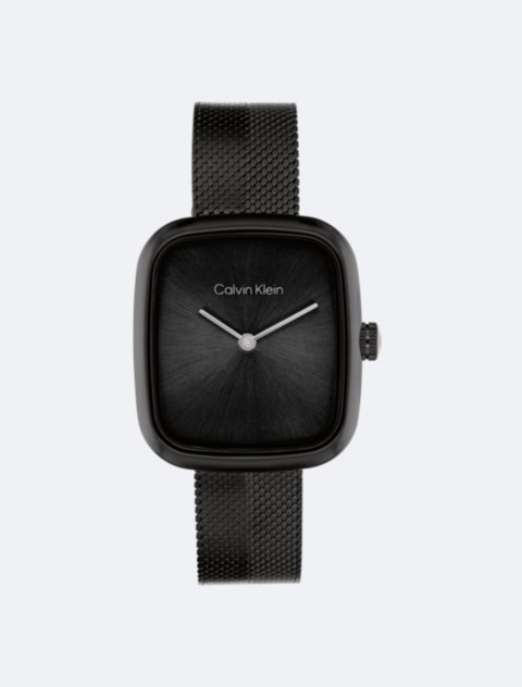 Женские часы Calvin Klein Curved Mesh Watch