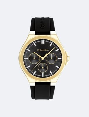 Sunray Subdial Watch, Black