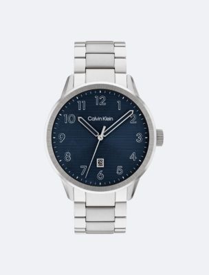 Pilot Textured Dial Watch, Blue