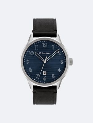 Pilot Textured Dial Watch, Blue