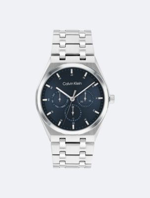 Multifunction Link Bracelet Watch, Blue