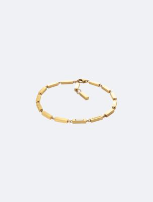 Refined Link Chain Bracelet, Gold