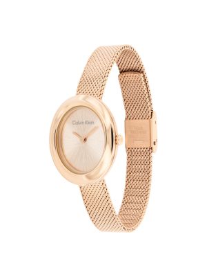 Женские часы Calvin Klein Contoured Bezel Oval Dial Watch — фото 2