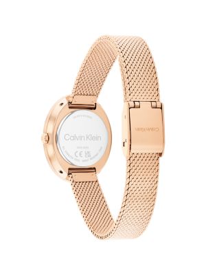 Женские часы Calvin Klein Contoured Bezel Oval Dial Watch — фото 3