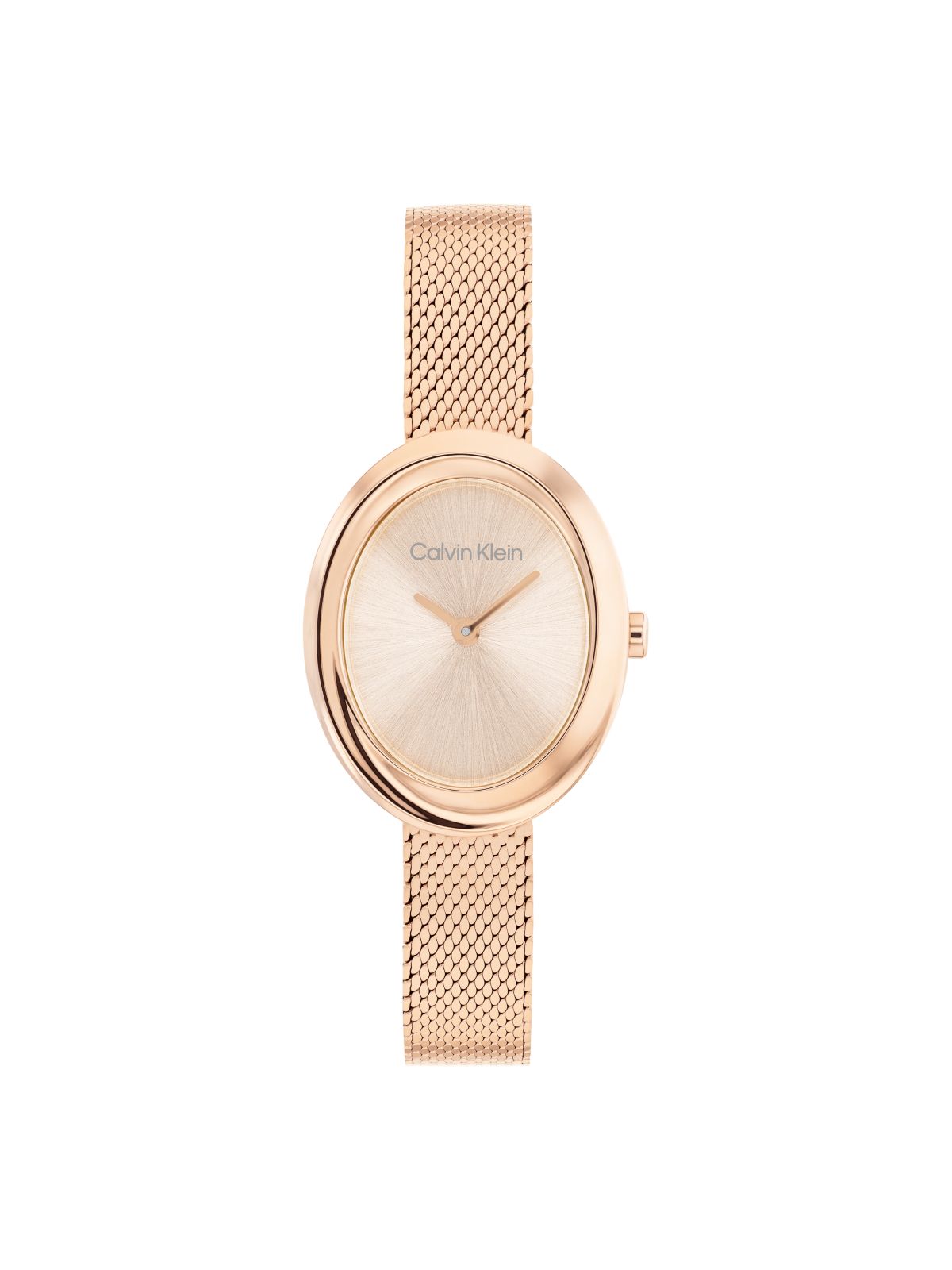Contoured Bezel Oval Dial Watch