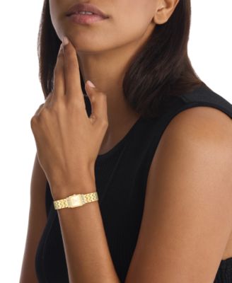 Женские часы Calvin Klein Square Dial Link Bracelet Watch — фото 4