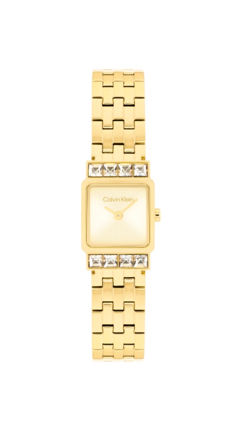 Женские часы Calvin Klein Square Dial Link Bracelet Watch