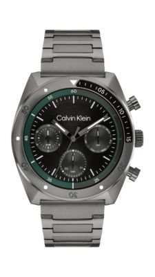 Multifunction Link Bracelet Watch, Black