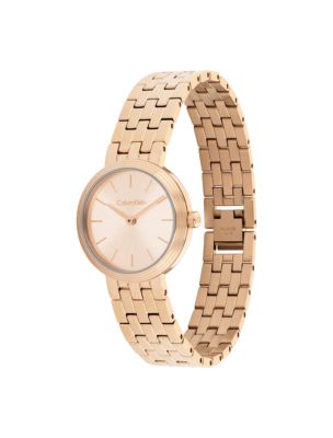 Женские часы Calvin Klein Refined Dial Link Bracelet Watch — фото 2