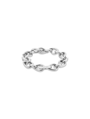Calvin Klein Women's Sculptural Link Bracelet In Silver