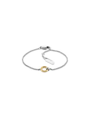 Ring Charm Bracelet, Two Tone
