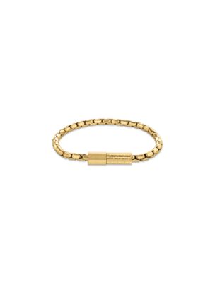 Contoured Link Bracelet, Gold