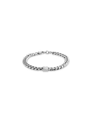 Мужские браслеты Calvin Klein Contoured Link Set, цвет: Серебряный — фото 2