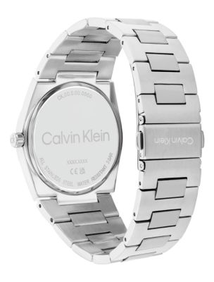 Мужские часы Calvin Klein Textured Dial Integrated Bracelet Watch — фото 2