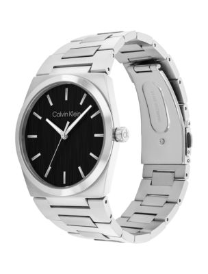 Мужские часы Calvin Klein Textured Dial Integrated Bracelet Watch — фото 3